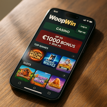 WoopWin Casino - Mobiles Spielerlebnis - Smartphone und Tablet
